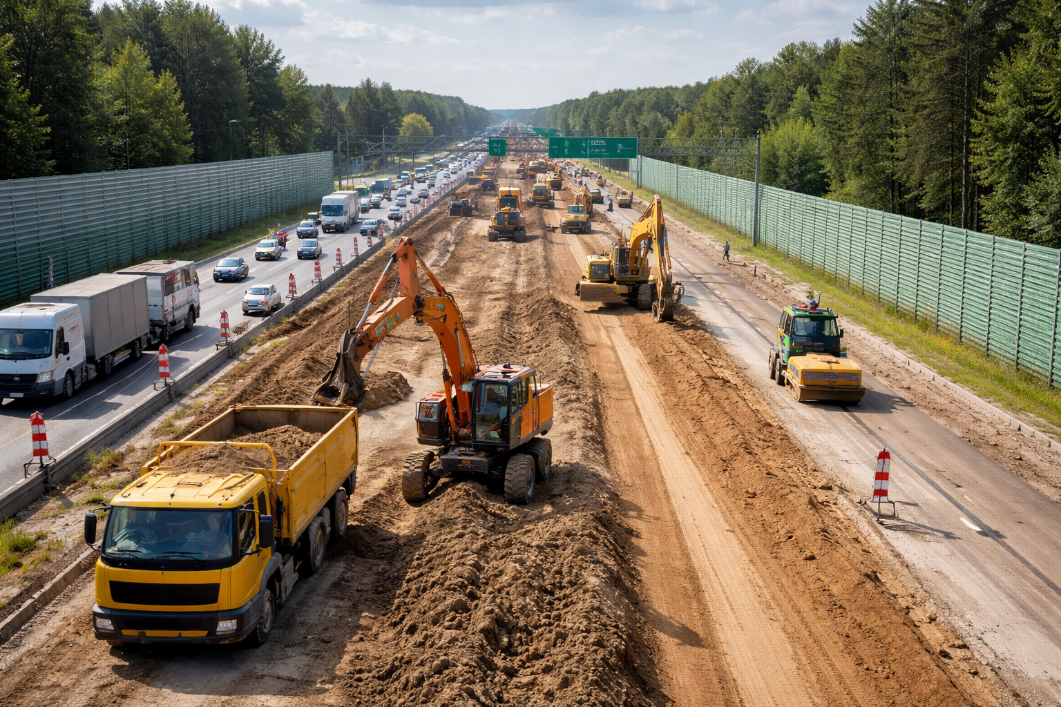 A2 pod Łodzią do rozbudowy. Jest wykonawca, ale na start prac trzeba poczekać