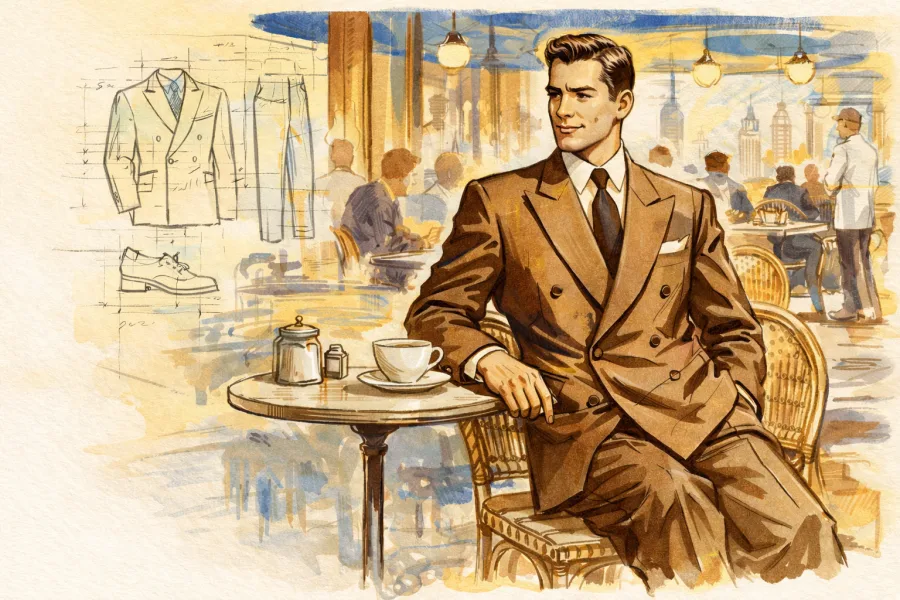 Powrót gentlemanów: lata 50. znów chodzą po ulicy (i wcale nie proszą o pozwolenie)