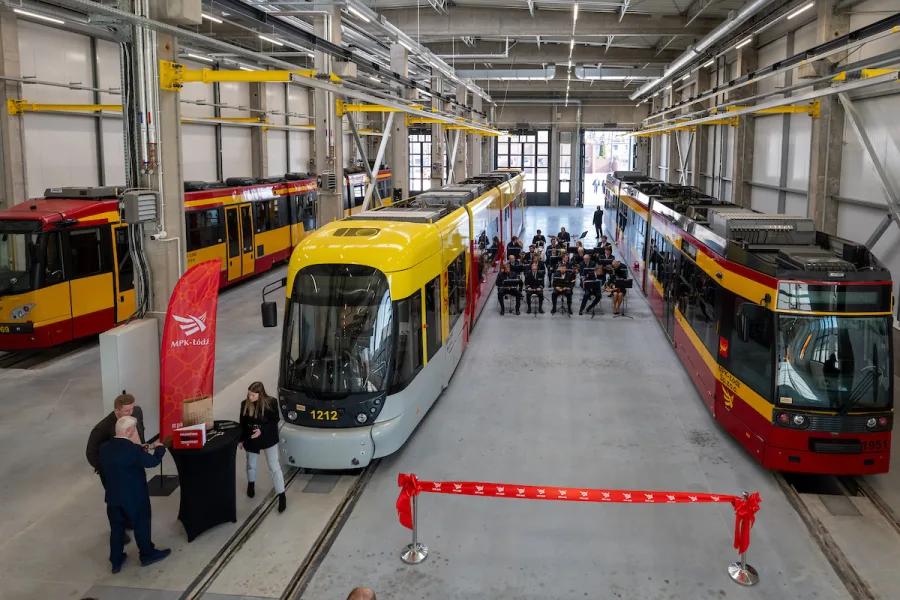 Nowoczesny Zakład Techniki MPK Łódź otwarty na Helenówku