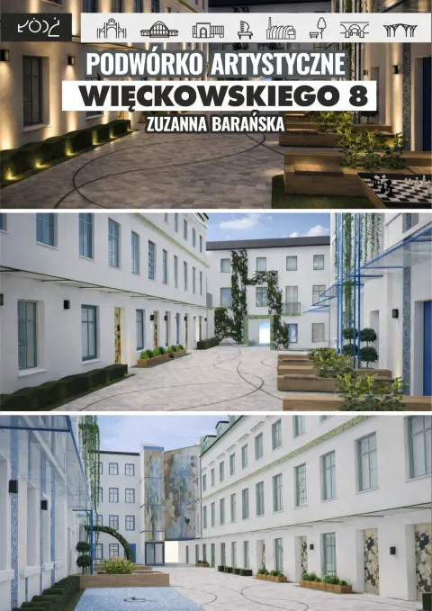 Studenci ASP znów projektują dla Łodzi. Tym razem chodzi o podwórko przy Więckowskiego