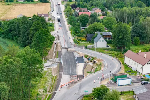 Koniec objazdów coraz bliżej. Ważna inwestycja na drodze wojewódzkiej nr 481 wchodzi w finał