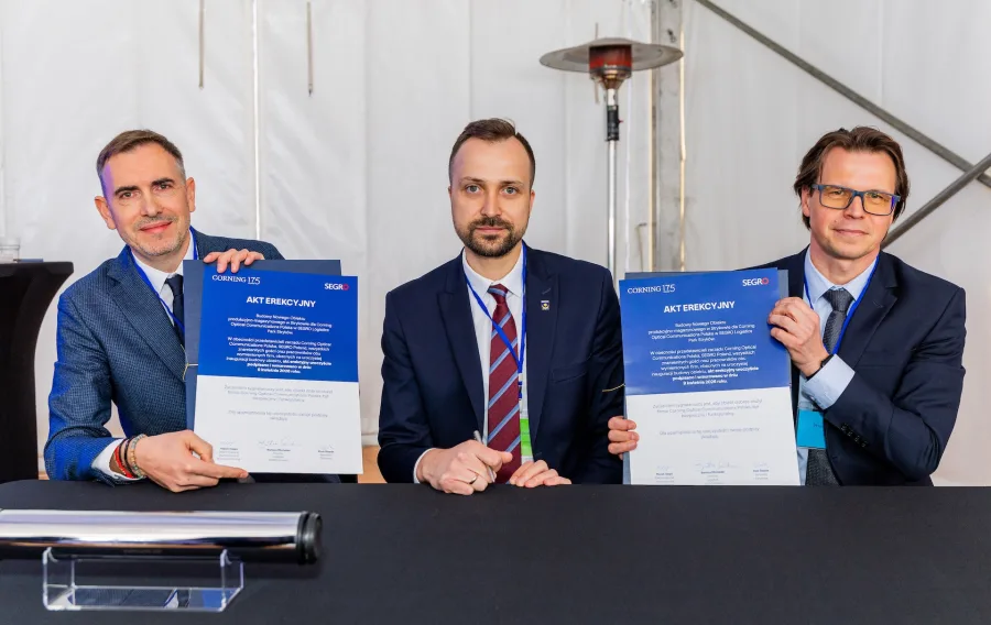 Olbrzymia inwestycja Corninga pod Strykowem. Gmina staje się jednym z kluczowych punktów infrastruktury AI w Europie