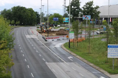 Od 17 sierpnia zmiana organizacji ruchu na al. Bandurskiego. Kierowcy pojadą bajpasem