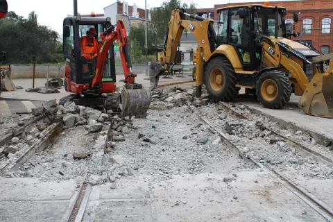 Łódź szykuje komunikację na wielką kumulację inwestycji. Ruszyły remonty Piotrkowskiej i Wróblewskiego