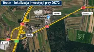 Zabrakło 102 tys. zł. GDDKiA unieważniła przetarg na inwestycję przy DK72