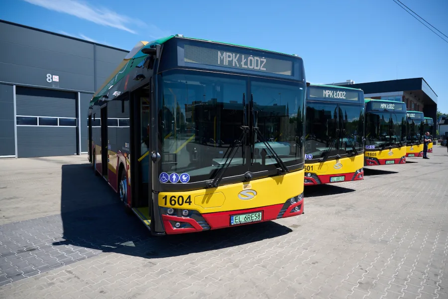 Nowe elektryczne autobusy MPK wyjechały na ulice Łodzi. Do miasta trafi łącznie 100 nowych pojazdów