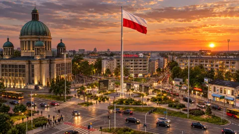 Podrzucamy pomysł. Czy Łódź potrzebuje miejsca, które połączy miasto wokół wielkiej flagi?