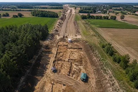 Archeolodzy wejdą na trasę KDP Warszawa–Łódź. Port Polska wybrał wykonawców prac za blisko 29 mln zł