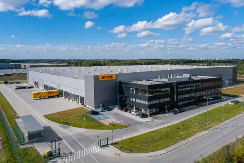 DHL uruchomi centrum obsługi przesyłek pod Łodzią. Park magazynowy w Zgierzu jest już w całości wynajęty
