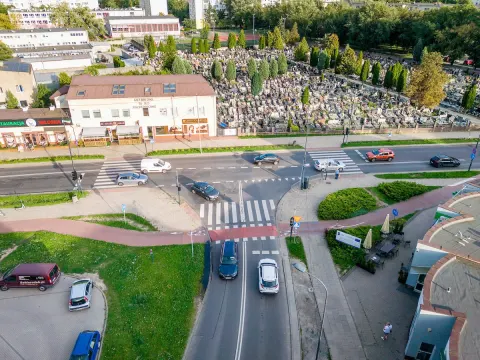 Retkinia: rusza duża przebudowa. Powstanie rondo turbinowe, nowa jezdnia i infrastruktura rowerowa
