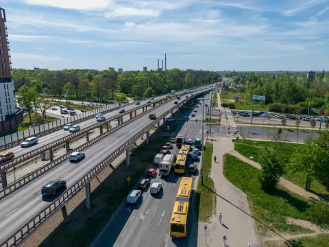 Remont estakady przy Łodzi Kaliskiej. ZDiT wyjaśnia, jak pojadą kierowcy