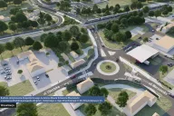 Tomaszów Mazowiecki. Ruszyła duża inwestycja na ważnym wlocie do miasta. Będą tunel i rondo