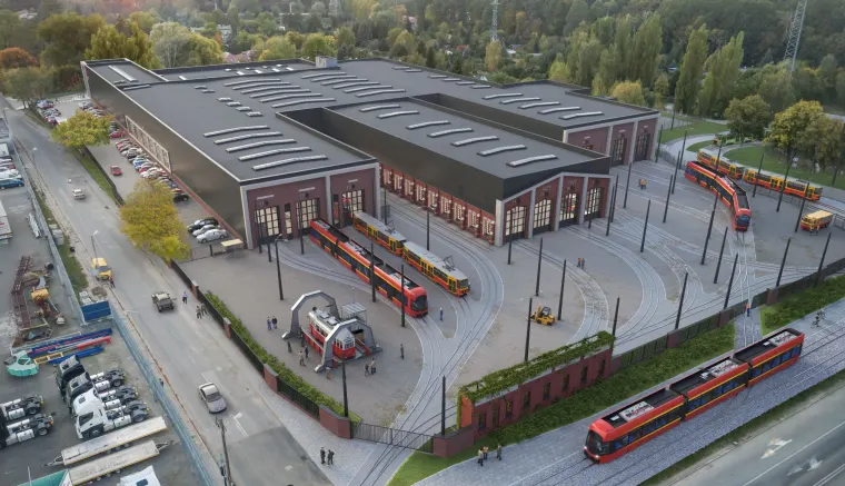 "Szpital dla tramwajów". MPK otwiera najnowocześniejszy zakład w Europie.