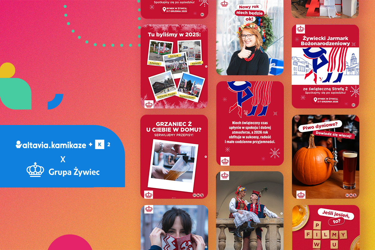 Kamikaze wygrywa przetarg na obsługę komunikacji korporacyjnej Grupy Żywiec