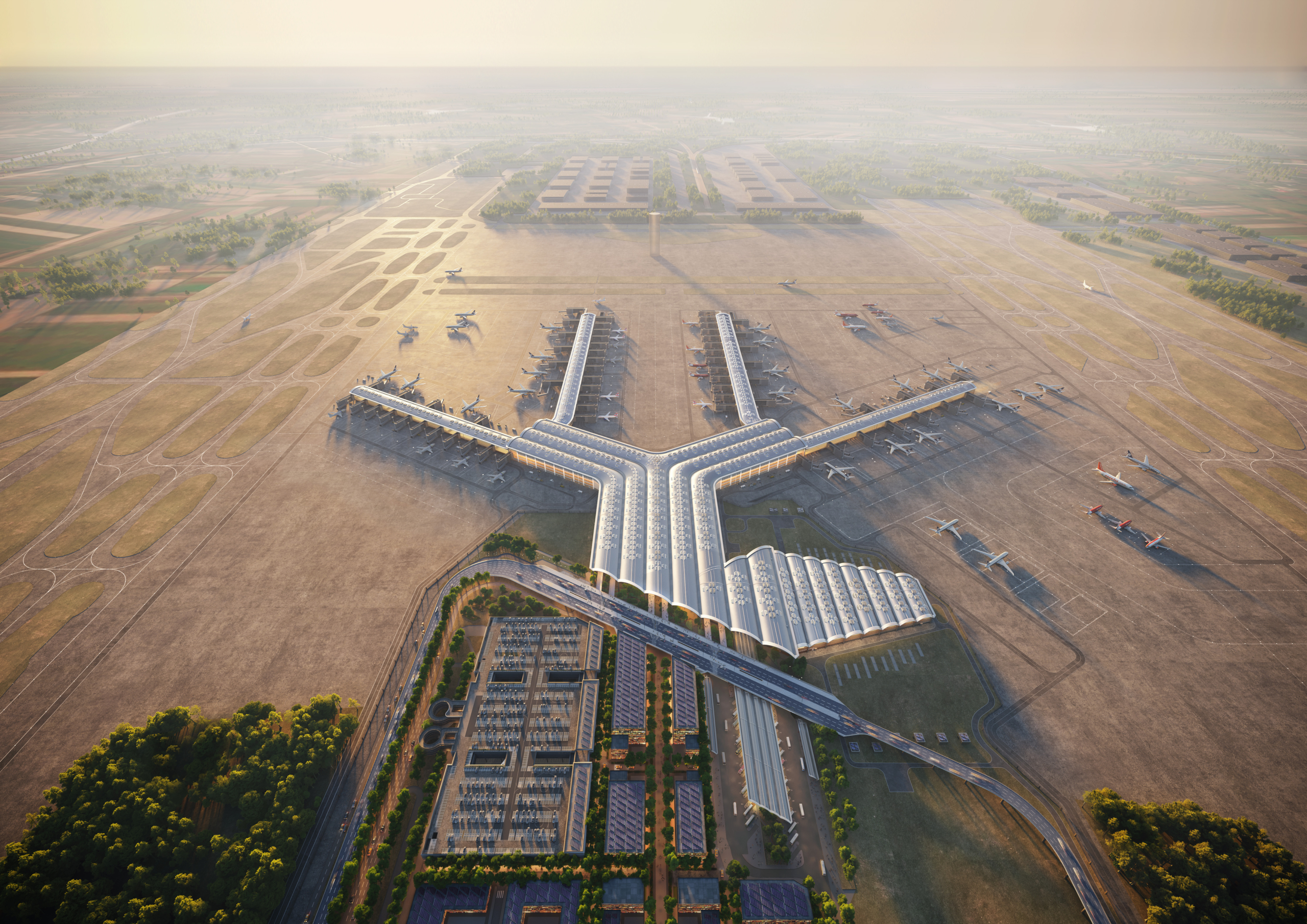 Około 90 km nowych dróg wokół lotniska. Jest porozumienie dla projektu Centralny Port Komunikacyjny