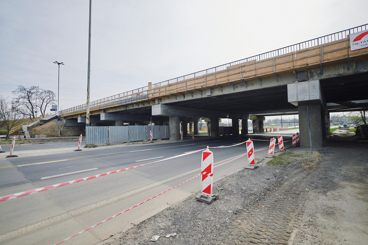 Remonty na Retkini. Wiadukt na Maratońskiej gotowy w 70 proc., trwają prace na Wioślarskiej