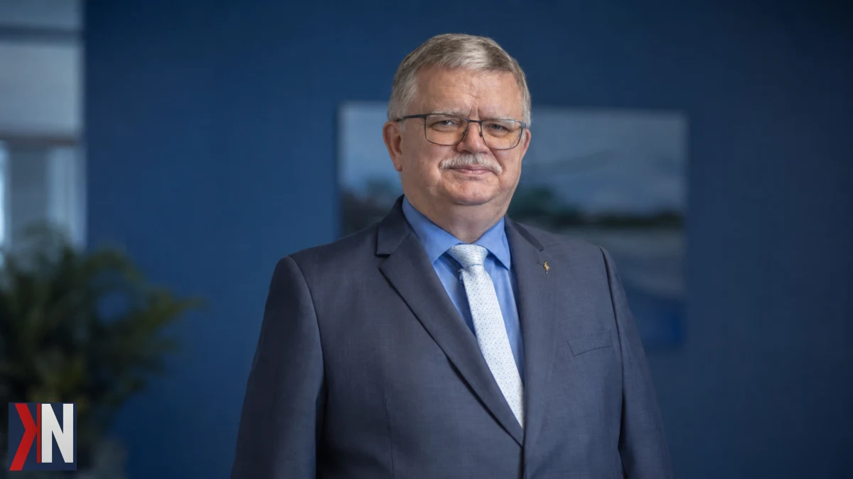 Portret Jacka A. Goszczyńskiego, prezesa WZL1, podczas rozmowy na temat drugiej rewolucji śmigłowcowej w Polsce, omawiającego program Apache, umowy offsetowe i rozwój kompetencji w lotnictwie.