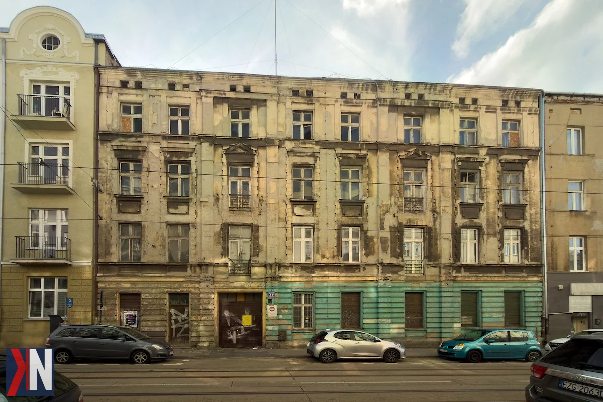 Kamienica przy ulicy Gdańskiej 29 w Łodzi - pięciokondygnacyjny budynek na sprzedaż za 6,9 mln zł. Miasto poszukuje inwestora, który zrealizuje nowe, ciekawe projekty w tym historycznym centrum.