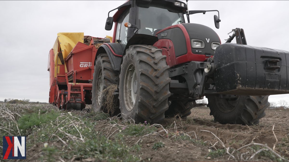 Młody rolnik z TikToka w województwie łódzkim, łączący tradycję z nowoczesnością. Na zdjęciu widoczny jest nowoczesny sprzęt rolniczy i innowacyjne podejście do gospodarstwa, które zostało przejęte po rodzicach. Przykład młodej twarzy wsi, która inspiruje innych do zmian.