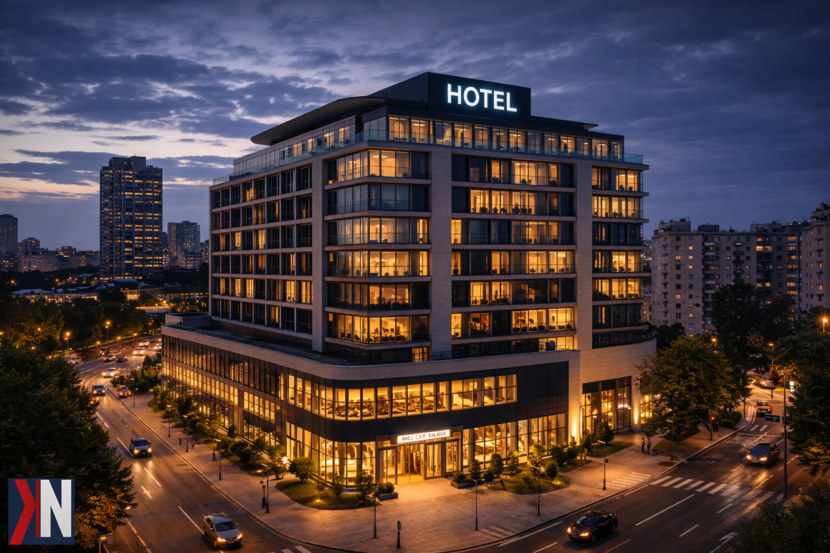 Opis alternatywny (ALT) dla zdjęcia: "Nowe przepisy w polskich hotelach - ułatwienia dla klientów i branży. Hasło 'Polska branża wchodzi w cyfrową rzeczywistość' podkreśla innowacyjne zmiany w sektorze hotelarskim, które przynoszą korzyści zmodernizowanym procedurom. Zobacz, jak te regulacje wpłyną na doświadczenia gości i rozwój hotelarstwa w Polsce."