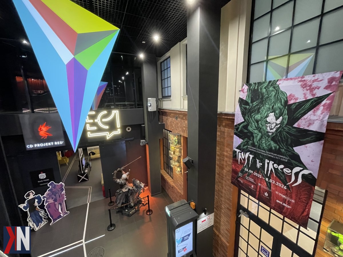 "Plakat wystawy 'TRUST the process' w Centrum Komiksu i N w Łodzi, podkreślający ostatnie dni tej unikalnej ekspozycji. Obraz ilustruje niezwykłą atmosferę wydarzenia, które warto zobaczyć, zanim będzie za późno."