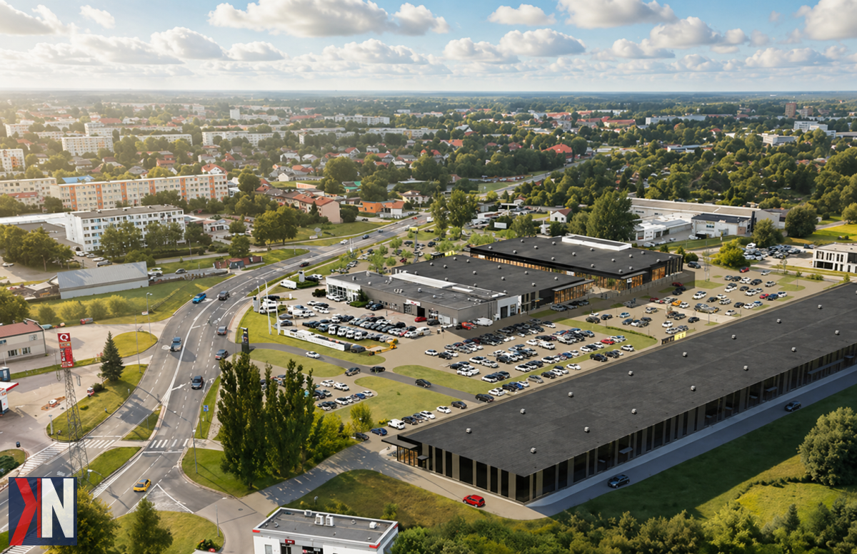 „Rewitalizacja dawnej Galerii Zduńskiej: wizualizacja nowego centrum zakupowego OTO Park Zduńska Wola, które ma ożywić miasto i przyciągnąć mieszkańców dzięki nowoczesnym sklepom oraz przestrzeniom rekreacyjnym.”