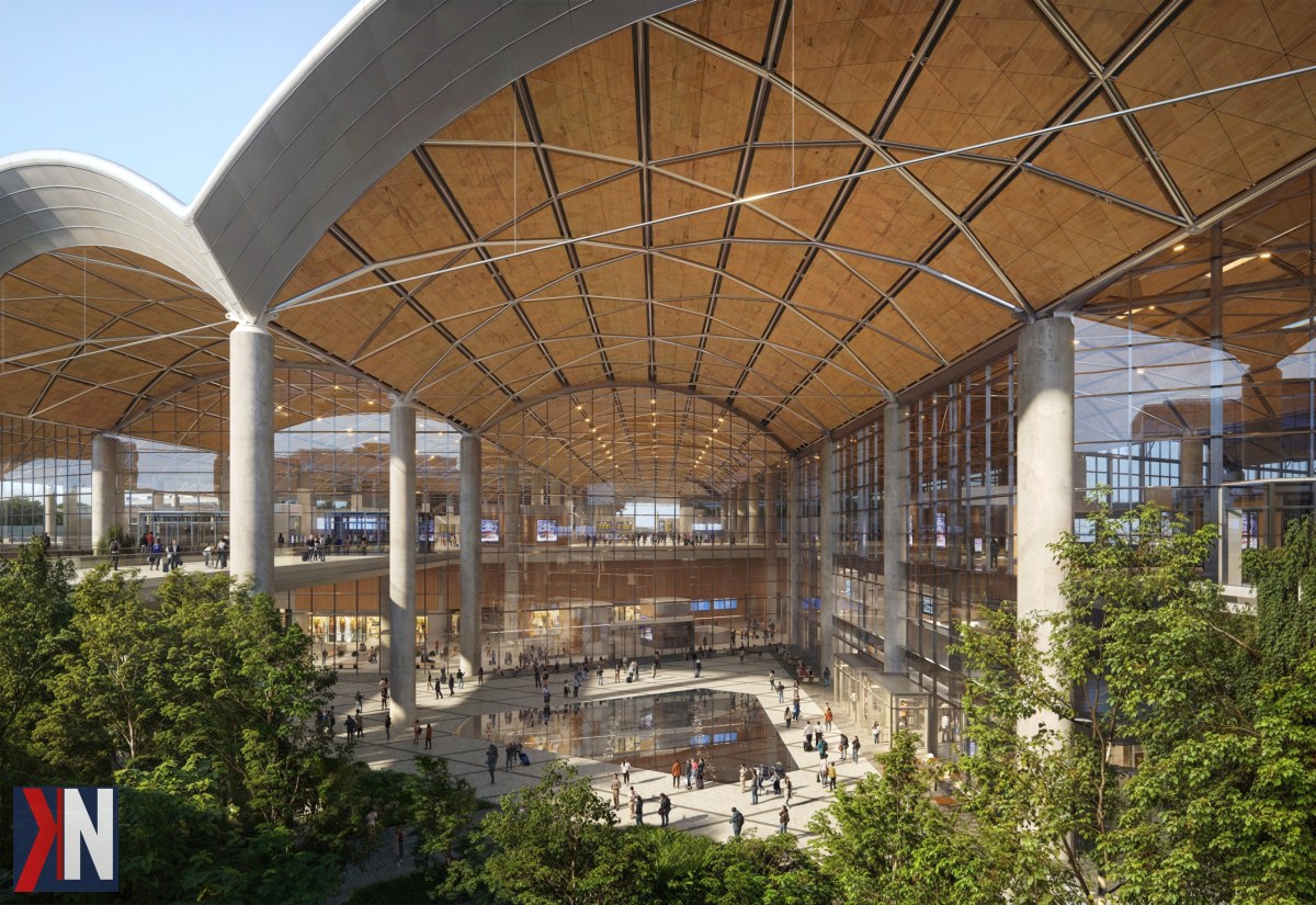 "Terminal VIP w Centralnym Porcie Komunikacyjnym - wizualizacja projektu na rok 2031. Umowa na opracowanie dokumentacji podpisana przez spółkę CPK, która realizuje ambitny plan budowy Portu Polska."