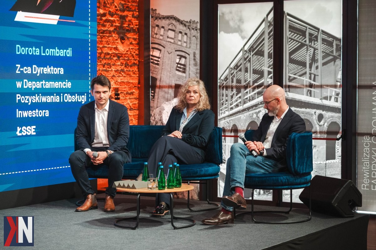 "Zdjęcie przedstawiające nowoczesne obiekty magazynowe w regionie łódzkim, symbolizujące ożywienie na rynku logistycznym w 2025 roku. W tle widać dynamicznie rozwijające się inwestycje, które wskazują na pozytywne perspektywy dla sektora po okresie spowolnienia."