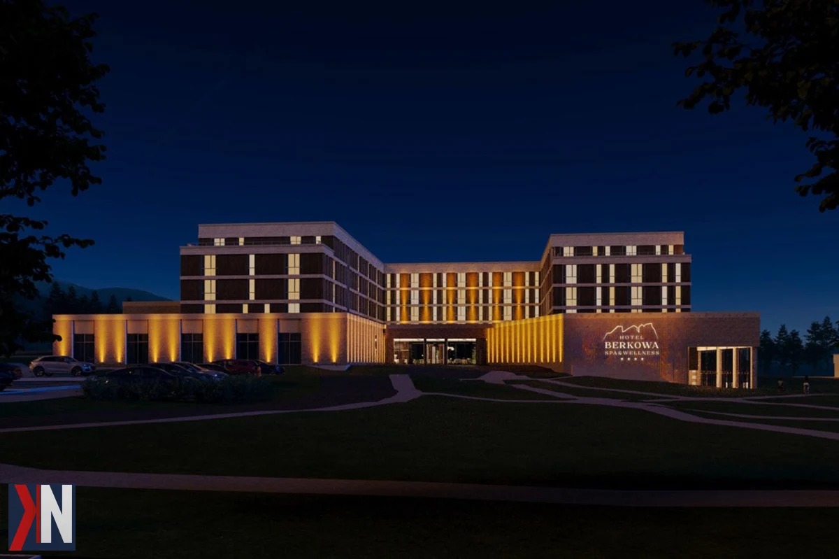 Hotel Berkowa w Podlesicach - nowy czterogwiazdkowy hotel z 207 pokojami, nowoczesnym SPA i basenami, idealny na wypoczynek w sercu Jury Krakowsko-Częstochowskiej. Odkryj komfort i luksus w nowym resorcie.