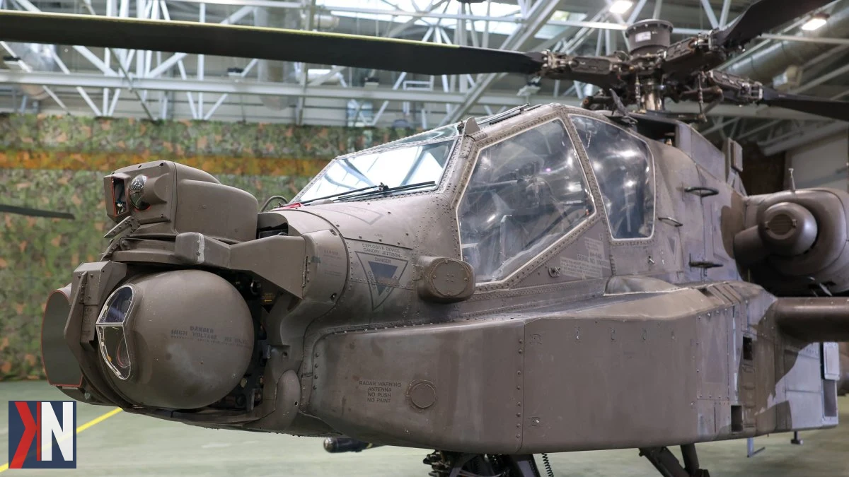 "Zdjęcie przedstawiające siedzibę Wojskowych Zakładów Lotniczych nr 1 w Łodzi, gdzie 23 marca podpisano umowy z Lockheed Martin na utworzenie centrum serwisowego dla śmigłowców AH-64E Apache, w ramach programu wartego miliardy dolarów."
