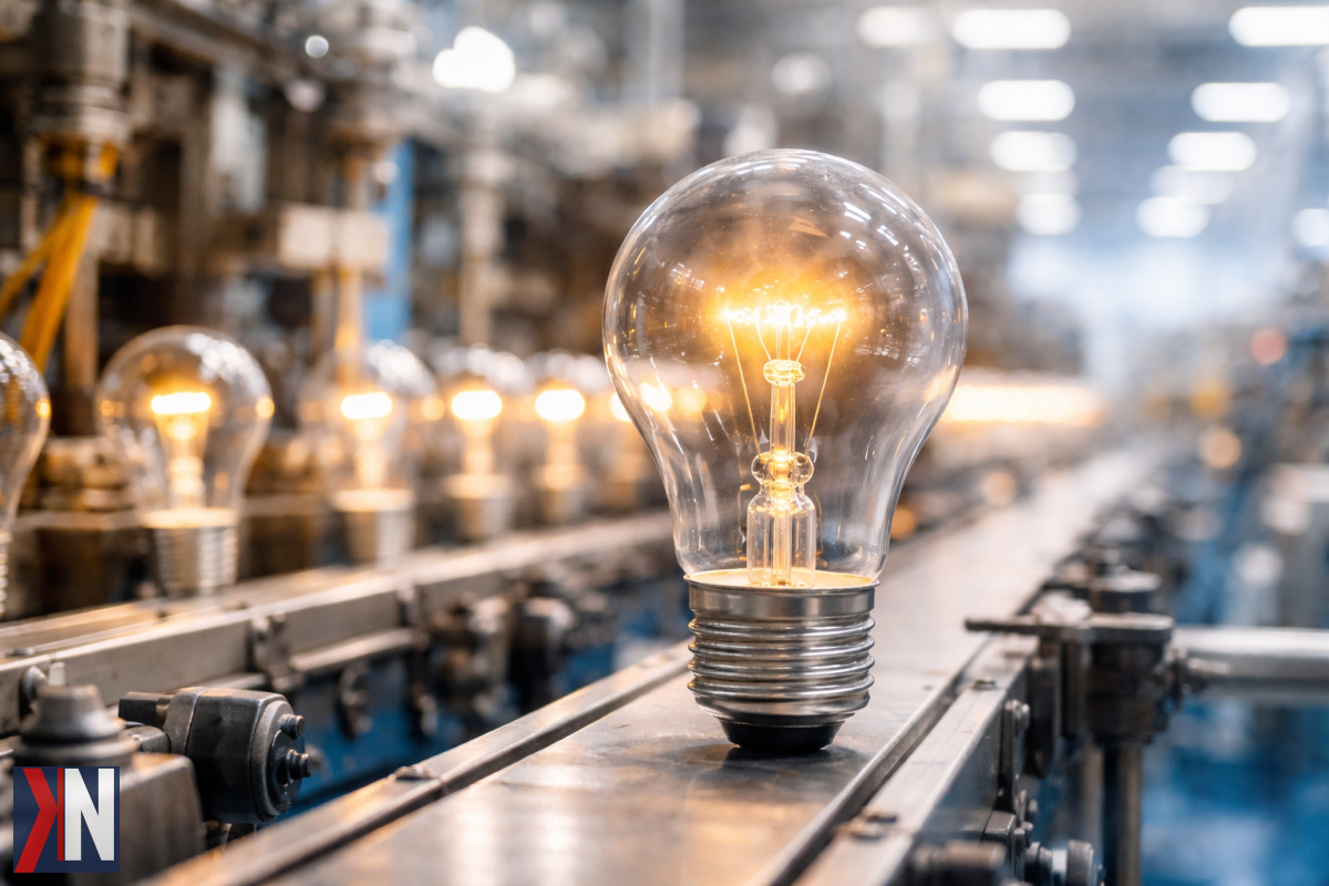 "Upadłość fabryki żarówek Ultinon Motion Poland w Pabianicach, która zatrudniała 700 osób. Artykuł opisuje kryzys firmy oraz oczekiwanie pracowników na decyzję sądu."