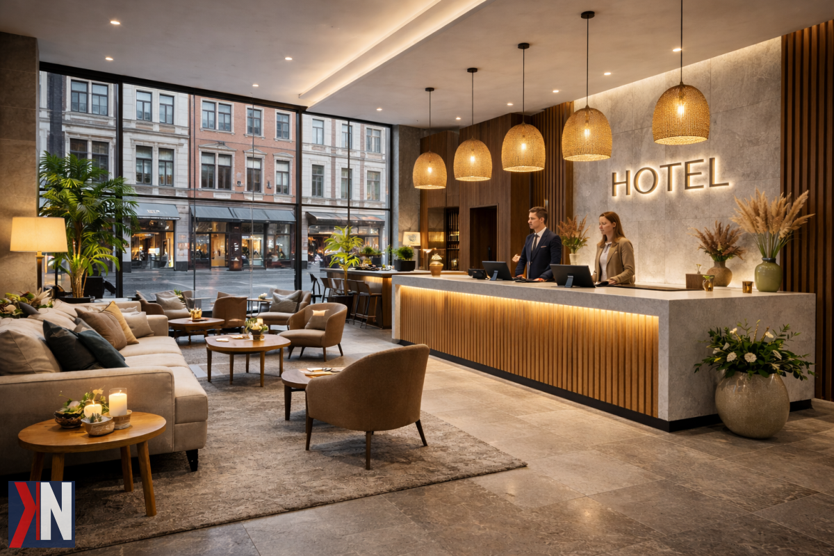 "Złoto w hotelach – inwestycje w Łodzi. Artykuł omawia potrzebę budowy nowych hoteli w Łodzi, bazując na analizach CBRE oraz trendach na rynku. Idealne tło do dyskusji o rozwoju sektora hotelarskiego w mieście."