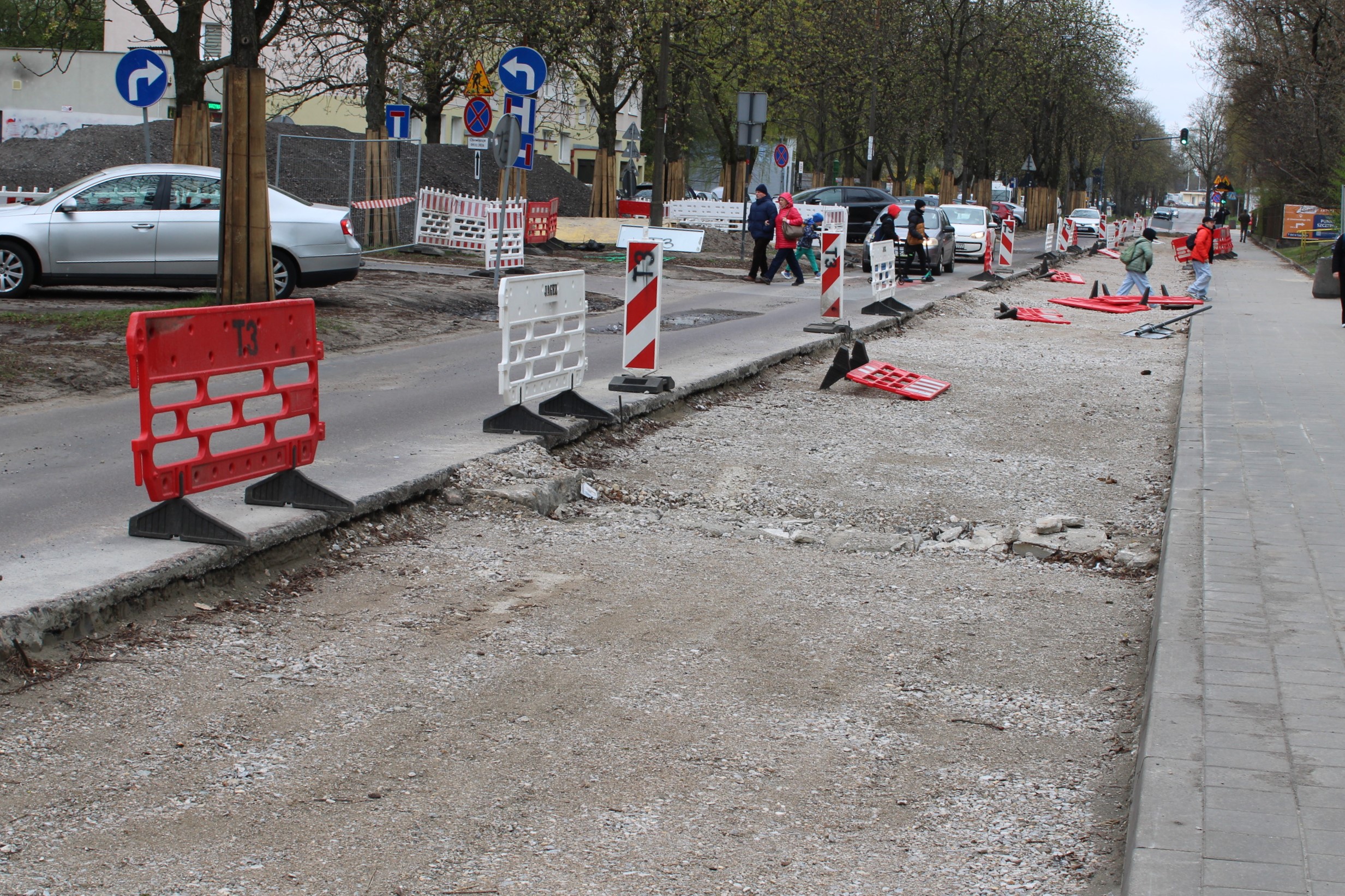 Żubardź: trwa jeden remont, kolejne ulice ruszą latem